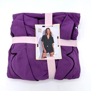 Victoria's Secret Purple Modal 2 Piece Short Pajama Set